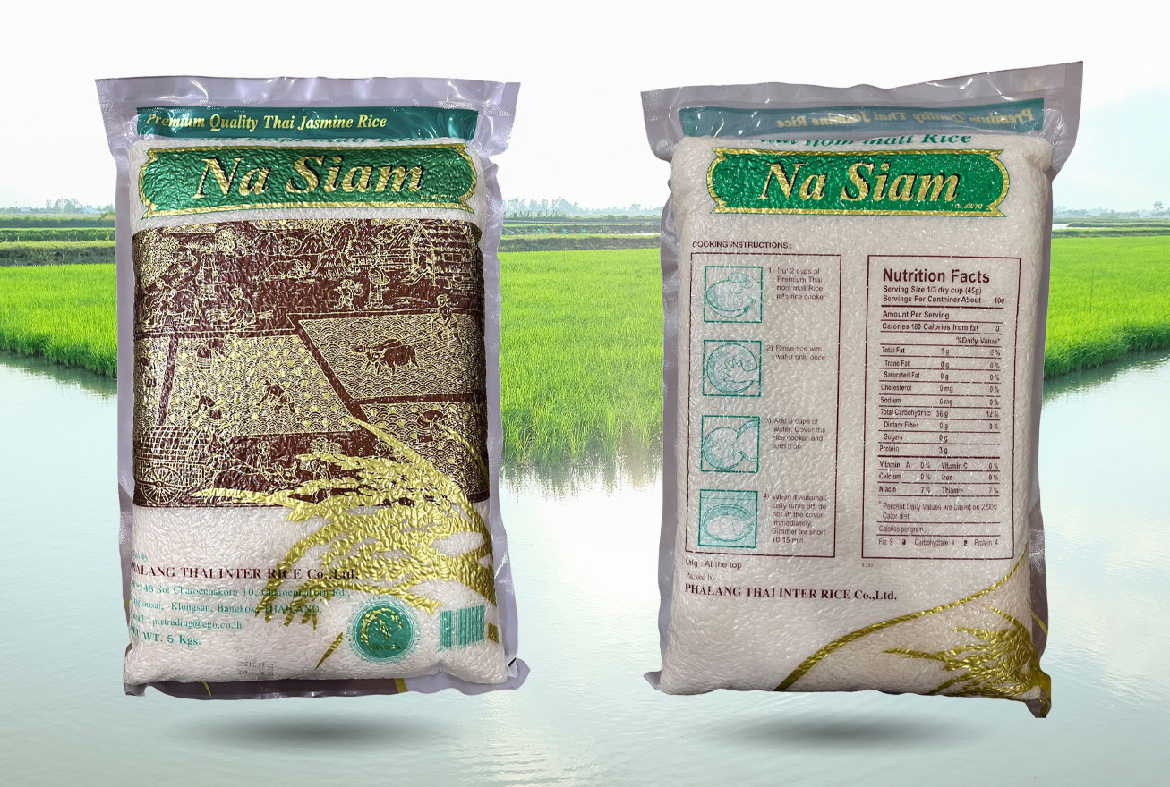 NA SIAM (THAI HOM MALI) Rice - 5kg bag