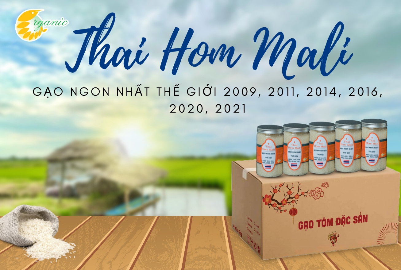 Thai HOM MALI Rice - 20kg box